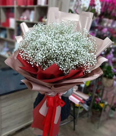 Букет цветов из: Гипсофила в Тацинской