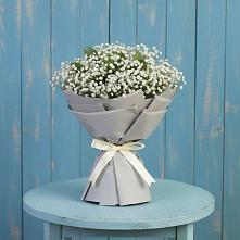 Букет цветов из:  Гипсофила в Тацинской