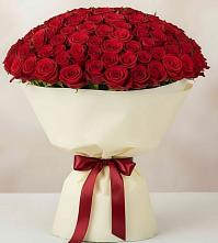 Букет 101 Красная роза Милано в Тацинской