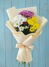 Букет школьные годы в Тацинской Букет цветов из:  Хризантемы в Тацинской