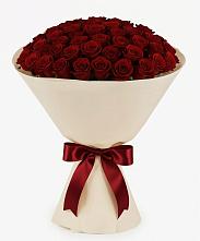Букет 101 Бордовая роза Блэк Бакарра в Тацинской