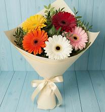 Букет цветов из:  Герберы в Тацинской