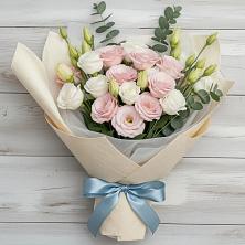 Букет шампанское в Тацинской Букет цветов из:  Лизиантусы в Тацинской