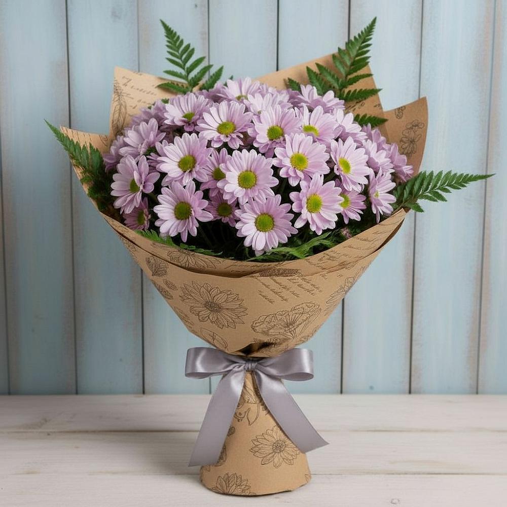 Букет цветов из: Хризантемы в Тацинской