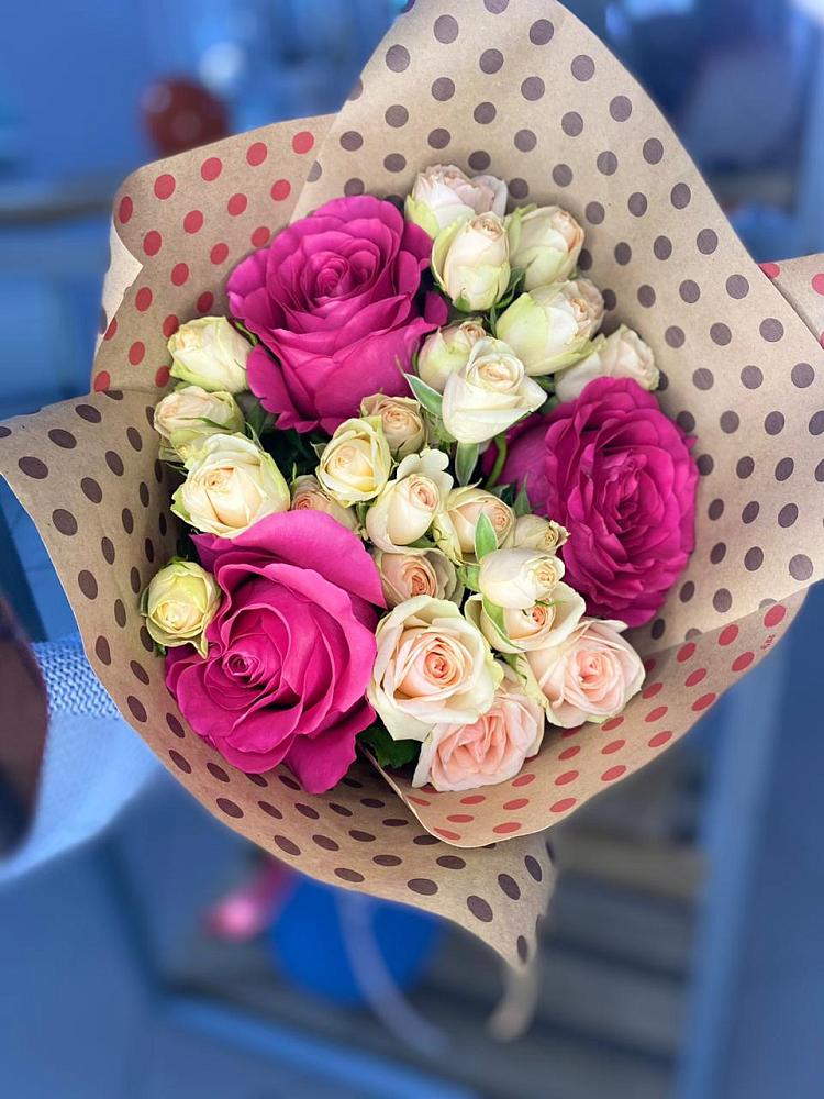 Букет ласковый взгляд в Тацинской Букет цветов из: Розы в Тацинской