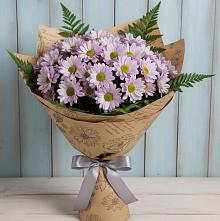 Букет цветов из:  Хризантемы в Тацинской