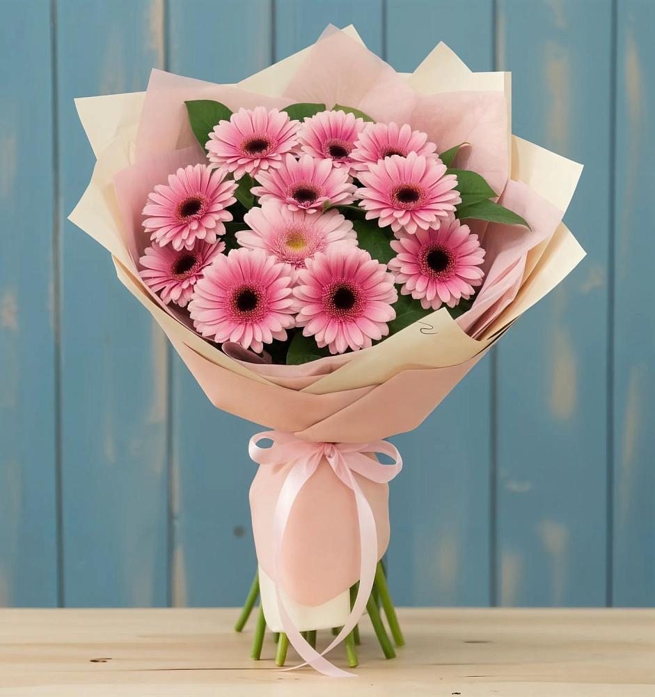 Букет пурпурно-розовый в Тацинской Букет цветов из: Герберы в Тацинской