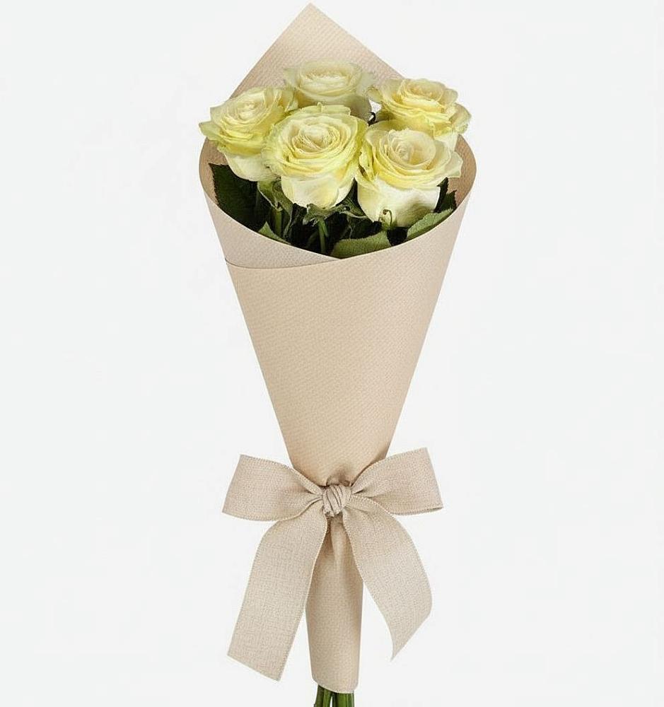 Букет белые крылья в Тацинской Букет цветов из: Розы в Тацинской