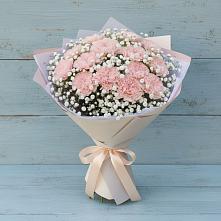 Букет цветов из:  Гвоздики в Тацинской