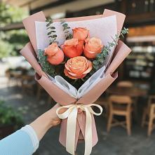 Букет цветов из:  Розы в Тацинской