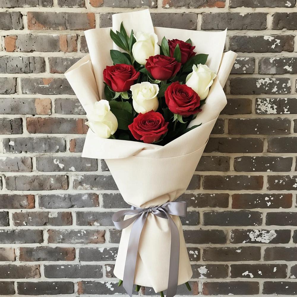 Букет цветов из: Розы в Тацинской