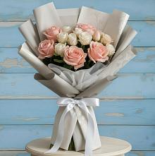 Букет цветов из:  Розы в Тацинской