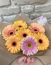 Букет Любимые краски #REPLACE_PRED# Тацинской Букет цветов из:  Герберы #REPLACE_PRED# Тацинской