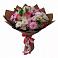 Букет Розовое очарование в Тацинской Букет цветов из: Хризантемы, Альстромерии и Розы в Тацинской