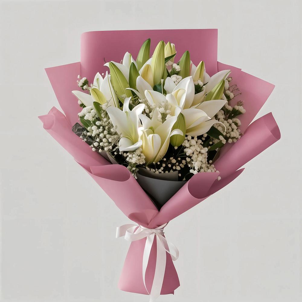Букет цветов из: Лилии в Тацинской
