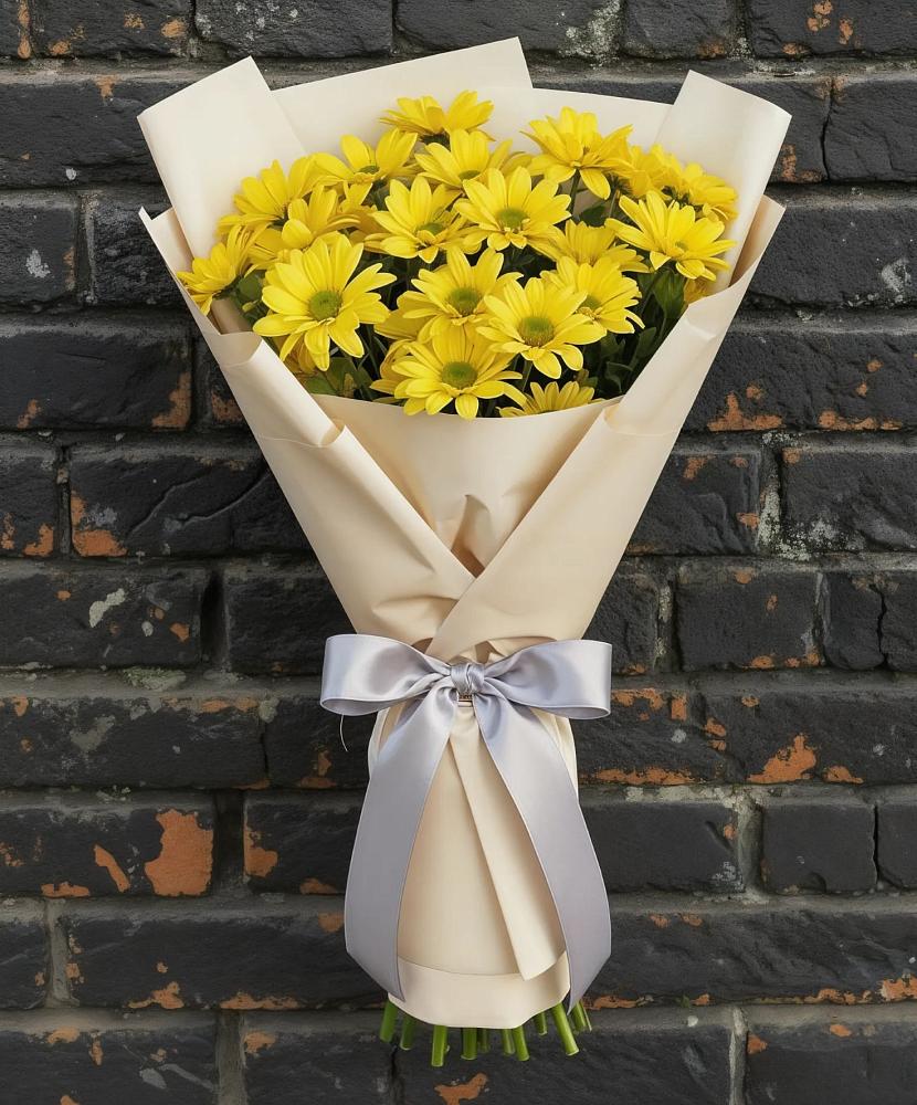 Букет цветов из: Хризантемы в Тацинской