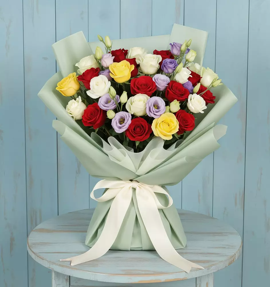 Букет Модная красотка в Тацинской Букет цветов из: Розы в Тацинской