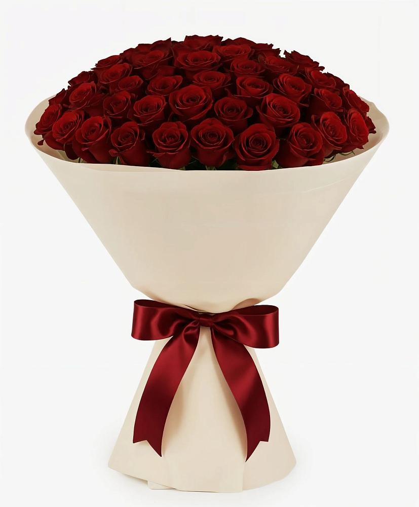 101 Бордовая роза Блэк Бакарра в Тацинской Букет 101 Бордовая роза Блэк Бакарра в Тацинской