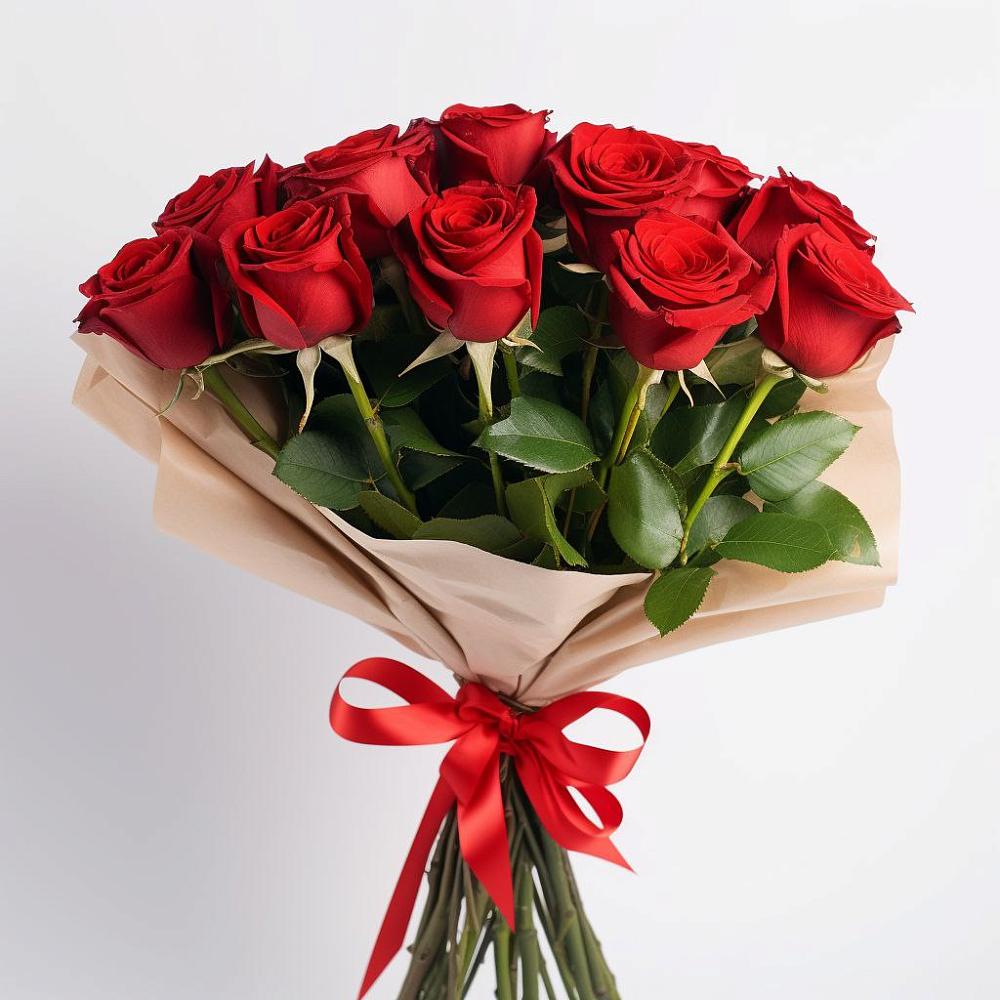 Букет 11 Красных роз Эдлесс Лав в Тацинской