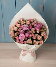 Букет Нежная розовость в Тацинской Букет цветов из:  Розы в Тацинской